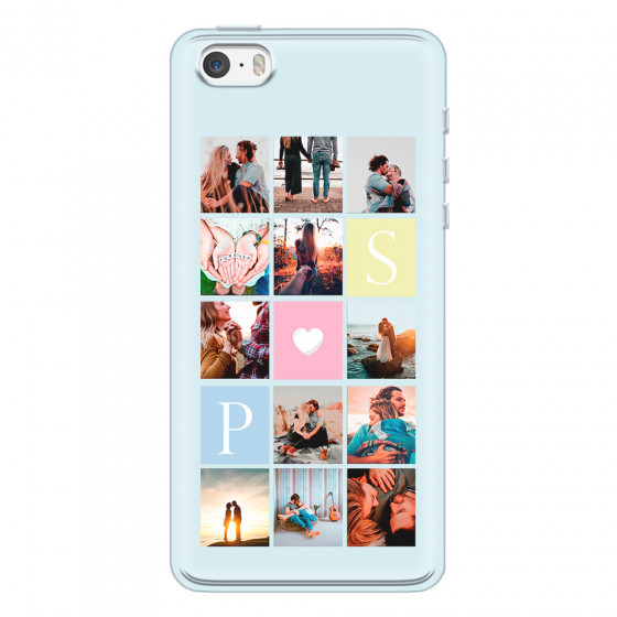 APPLE - iPhone 5S - Soft Clear Case - Insta Love Photo