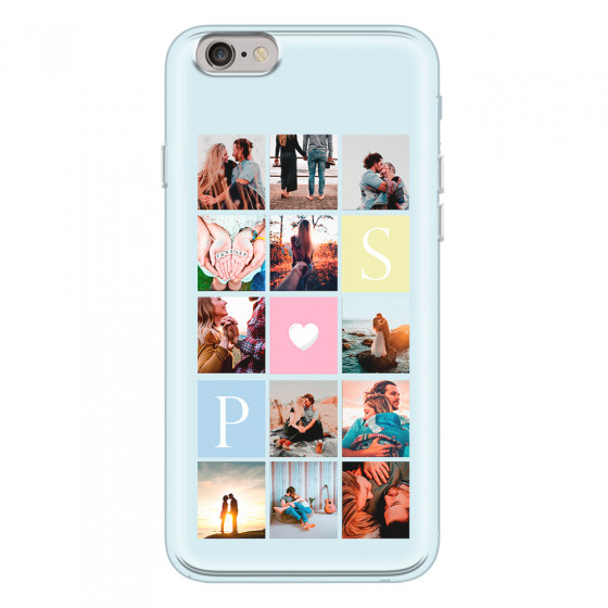 APPLE - iPhone 6S Plus - Soft Clear Case - Insta Love Photo