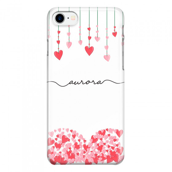 APPLE - iPhone 7 - 3D Snap Case - Love Hearts Strings