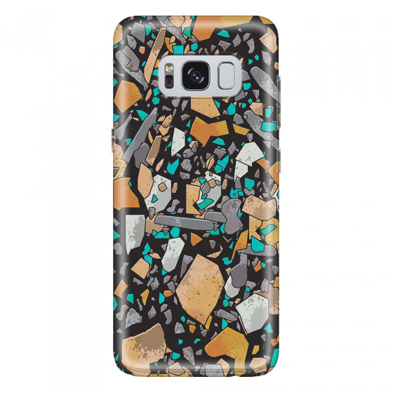SAMSUNG - Galaxy S8 Plus - Soft Clear Case - Terrazzo Design VII