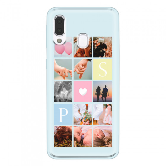 SAMSUNG - Galaxy A40 - Soft Clear Case - Insta Love Photo Linked