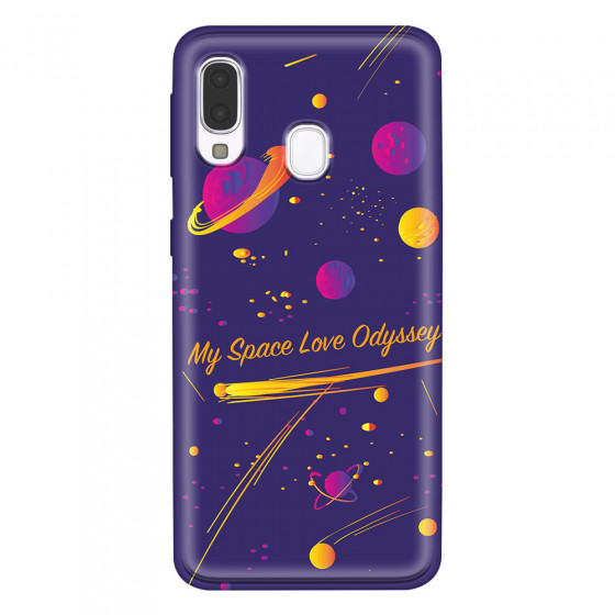 SAMSUNG - Galaxy A40 - Soft Clear Case - Love Space Odyssey