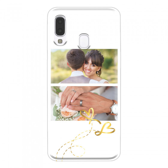 SAMSUNG - Galaxy A40 - Soft Clear Case - Wedding Day