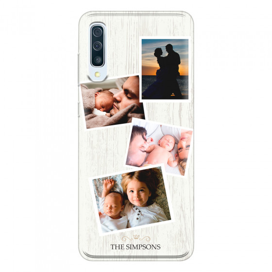 SAMSUNG - Galaxy A70 - Soft Clear Case - The Simpsons