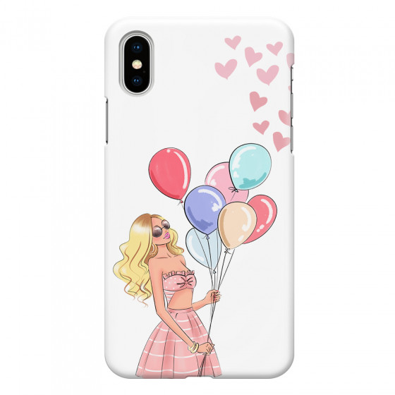 APPLE - iPhone XS - 3D Snap Case - Balloon Party