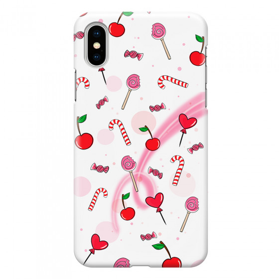 APPLE - iPhone XS - 3D Snap Case - Candy Clear