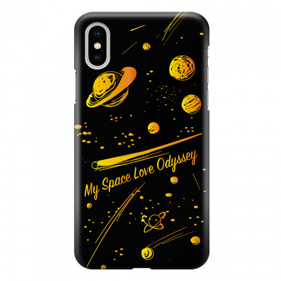 APPLE - iPhone XS - 3D Snap Case - Dark Space Odyssey