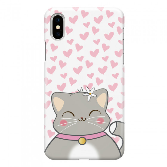 APPLE - iPhone XS - 3D Snap Case - Kitty