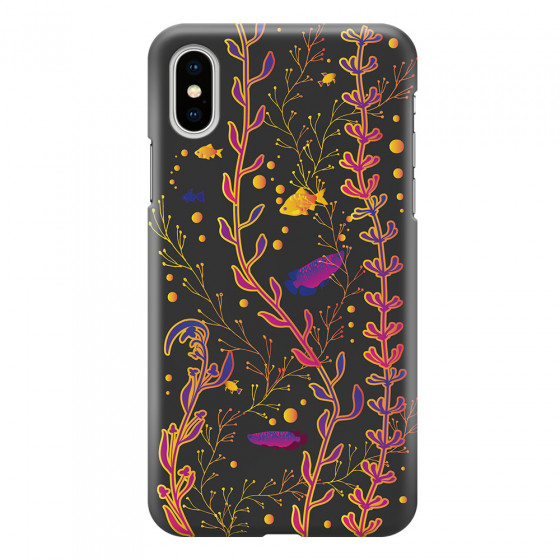 APPLE - iPhone XS - 3D Snap Case - Midnight Aquarium