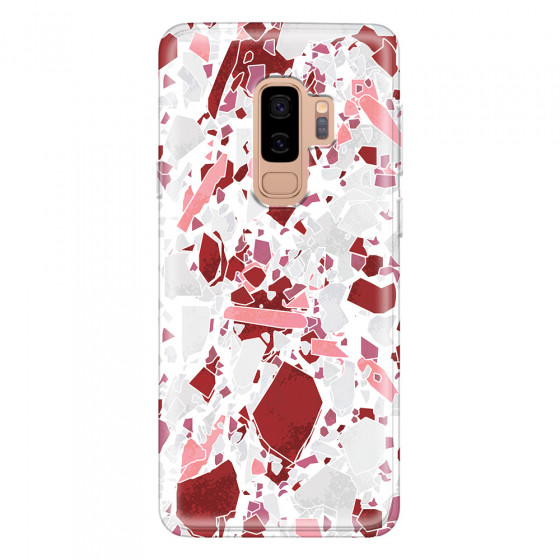 SAMSUNG - Galaxy S9 Plus - Soft Clear Case - Terrazzo Design II