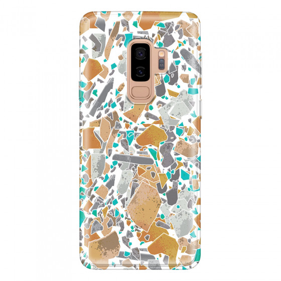 SAMSUNG - Galaxy S9 Plus - Soft Clear Case - Terrazzo Design III