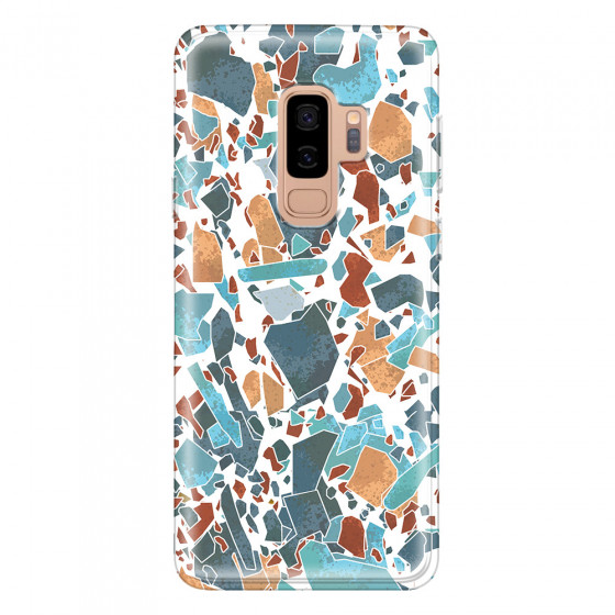SAMSUNG - Galaxy S9 Plus - Soft Clear Case - Terrazzo Design IV