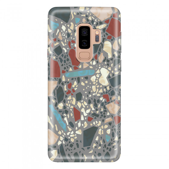 SAMSUNG - Galaxy S9 Plus - Soft Clear Case - Terrazzo Design X