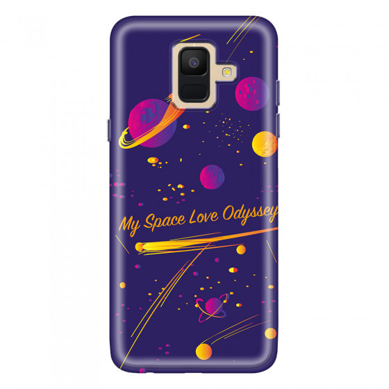 SAMSUNG - Galaxy A6 - Soft Clear Case - Love Space Odyssey