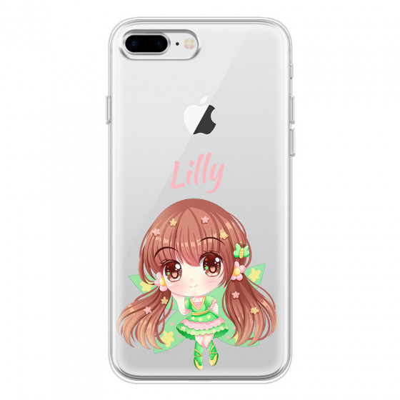 APPLE - iPhone 8 Plus - Soft Clear Case - Chibi Lilly
