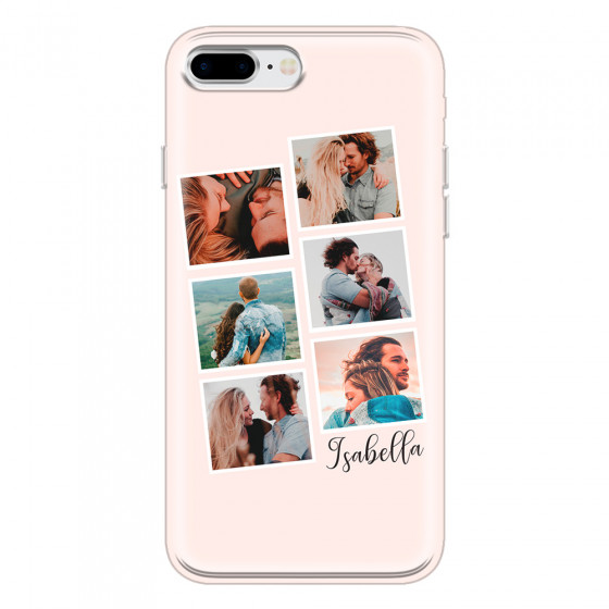 APPLE - iPhone 8 Plus - Soft Clear Case - Isabella