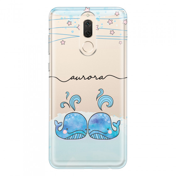 HUAWEI - Mate 10 lite - Soft Clear Case - Little Whales