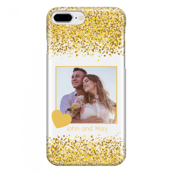 APPLE - iPhone 8 Plus - 3D Snap Case - Gold Memories