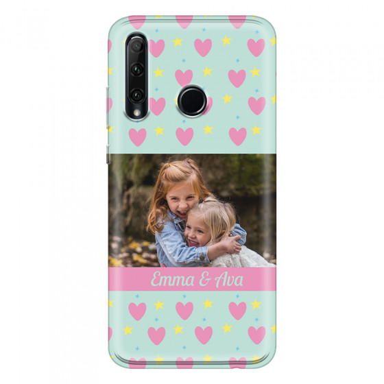 HONOR - Honor 20 lite - Soft Clear Case - Heart Shaped Photo