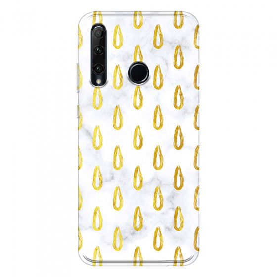 HONOR - Honor 20 lite - Soft Clear Case - Marble Drops