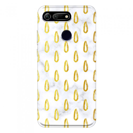 HONOR - Honor View 20 - Soft Clear Case - Marble Drops
