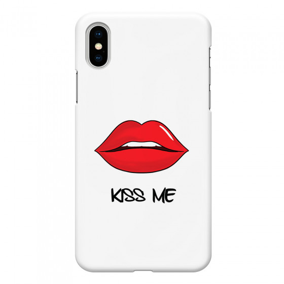 APPLE - iPhone XS - 3D Snap Case - Kiss Me