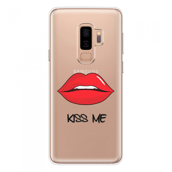 SAMSUNG - Galaxy S9 Plus - Soft Clear Case - Kiss Me