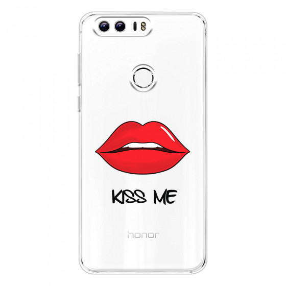 HONOR - Honor 8 - Soft Clear Case - Kiss Me