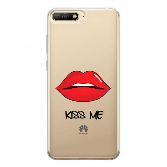 HUAWEI - Y6 2018 - Soft Clear Case - Kiss Me