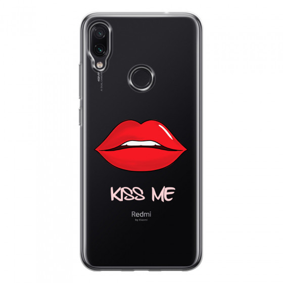 XIAOMI - Redmi Note 7/7 Pro - Soft Clear Case - Kiss Me Light