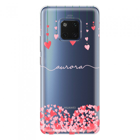 HUAWEI - Mate 20 Pro - Soft Clear Case - Light Love Hearts Strings