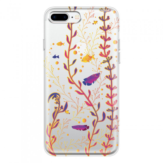 APPLE - iPhone 7 Plus - Soft Clear Case - Clear Underwater World