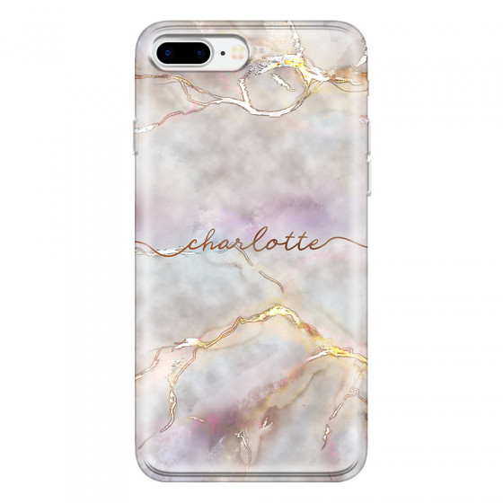 APPLE - iPhone 7 Plus - Soft Clear Case - Marble Rootage
