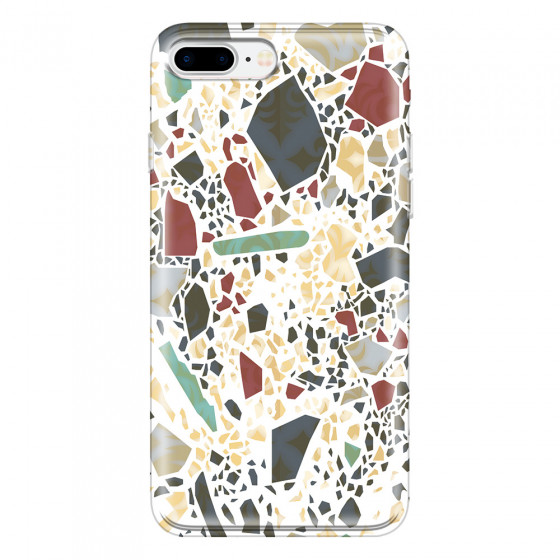 APPLE - iPhone 7 Plus - Soft Clear Case - Terrazzo Design IX