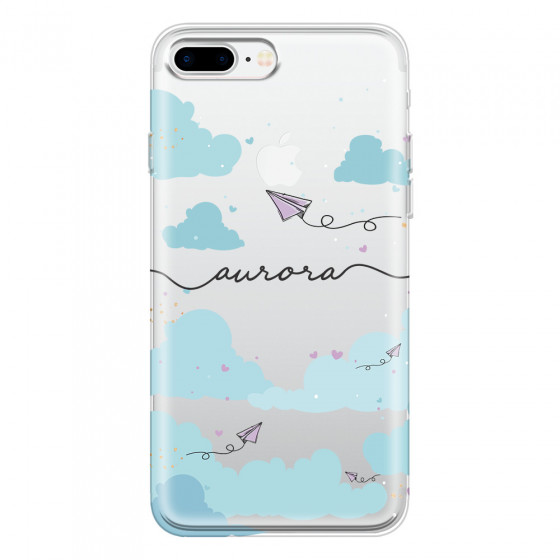 APPLE - iPhone 7 Plus - Soft Clear Case - Up in the Clouds