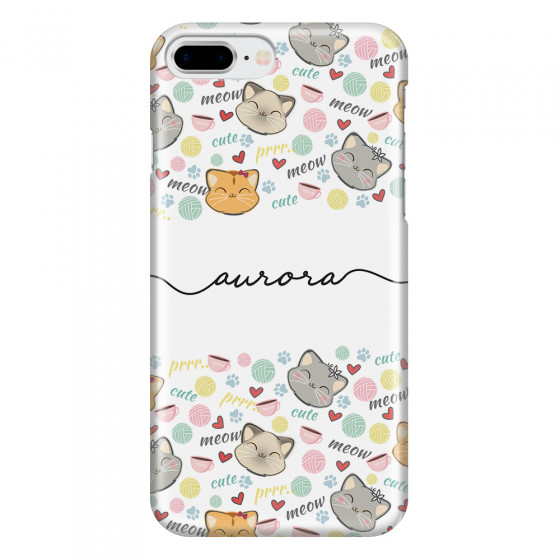 APPLE - iPhone 7 Plus - 3D Snap Case - Cute Kitten Pattern