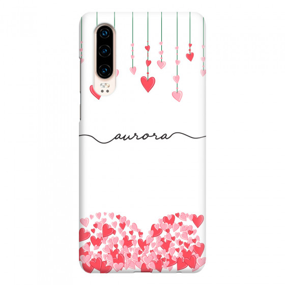 HUAWEI - P30 - 3D Snap Case - Love Hearts Strings