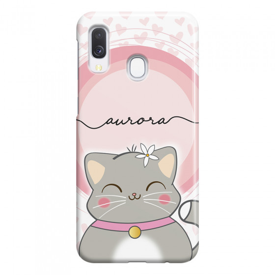 SAMSUNG - Galaxy A40 - 3D Snap Case - Kitten Handwritten