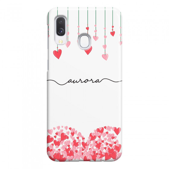 SAMSUNG - Galaxy A40 - 3D Snap Case - Love Hearts Strings