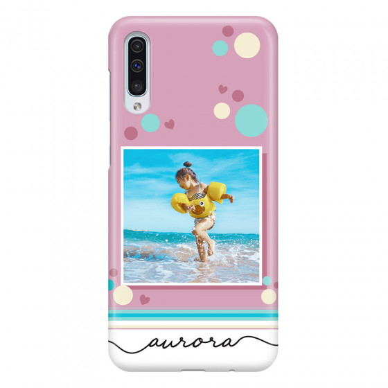 SAMSUNG - Galaxy A50 - 3D Snap Case - Cute Dots Photo Case