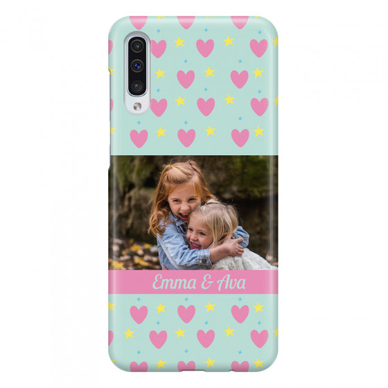 SAMSUNG - Galaxy A50 - 3D Snap Case - Heart Shaped Photo