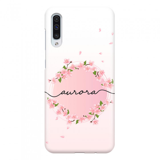 SAMSUNG - Galaxy A50 - 3D Snap Case - Sakura Handwritten Circle