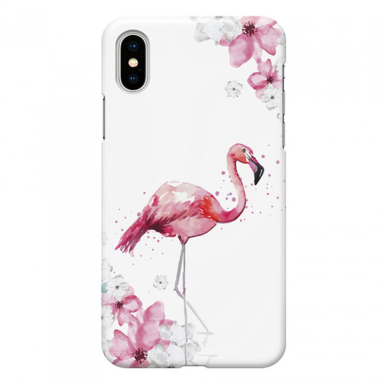APPLE - iPhone XS - 3D Snap Case - Pink Tropes