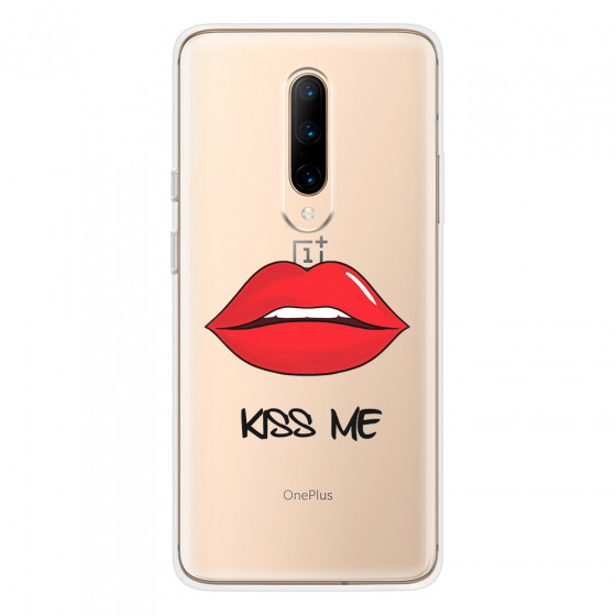 ONEPLUS - OnePlus 7 Pro - Soft Clear Case - Kiss Me
