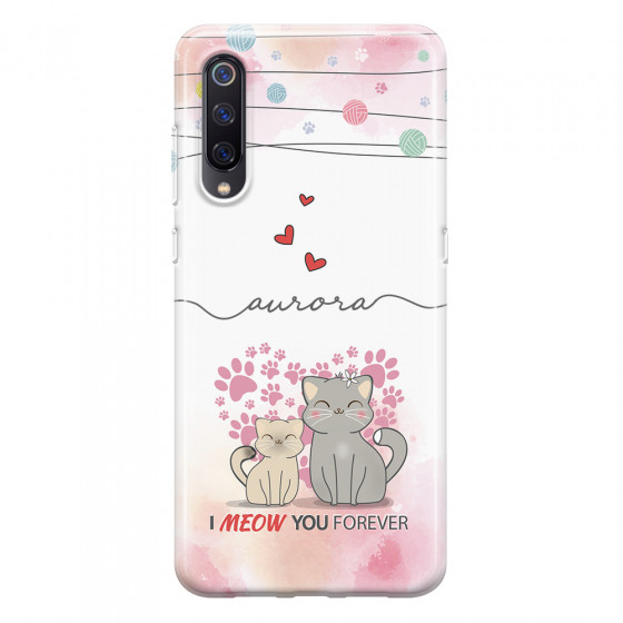 XIAOMI - Xiaomi Mi 9 - Soft Clear Case - I Meow You Forever