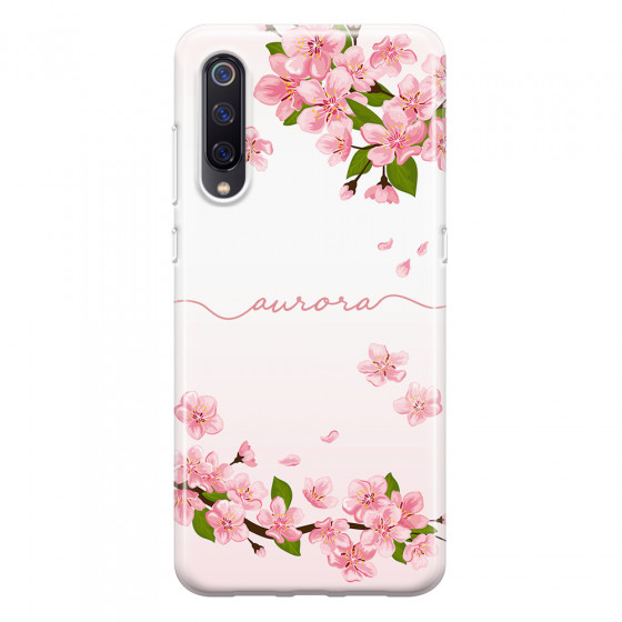 XIAOMI - Xiaomi Mi 9 - Soft Clear Case - Sakura Handwritten