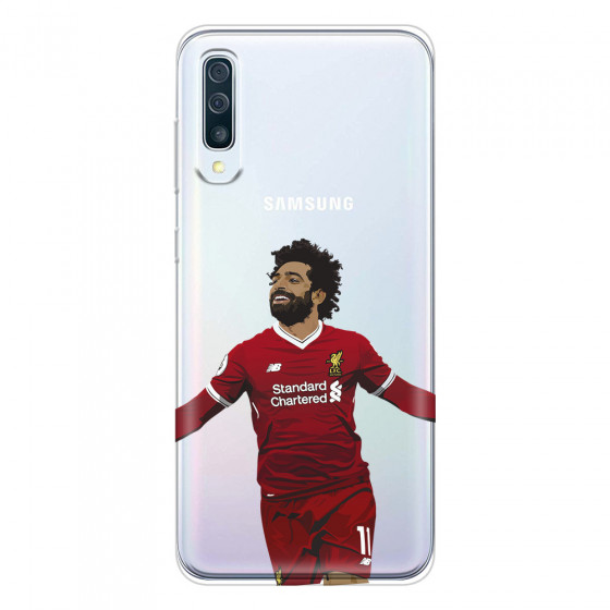 SAMSUNG - Galaxy A70 - Soft Clear Case - For Liverpool Fans