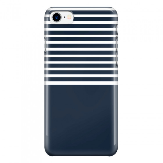 APPLE - iPhone 7 - 3D Snap Case - Life in Blue Stripes