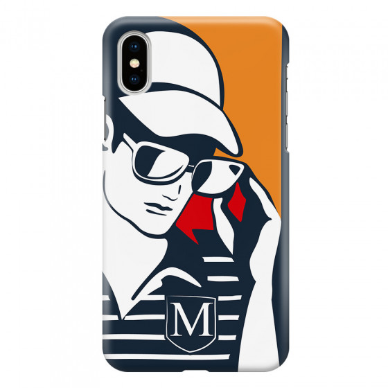 APPLE - iPhone XS - 3D Snap Case - Sailor Gentleman