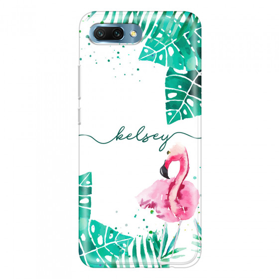 HONOR - Honor 10 - Soft Clear Case - Flamingo Watercolor
